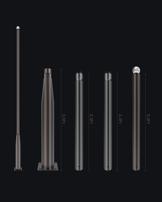 Deepn Solar Street Lights Pole